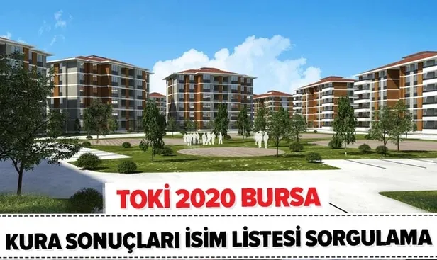 Bursa TOKİ kura sonuçları açıklandı mı? 2020 TOKİ Bursa Gemlik 2+1 3+1 kura sonuçları isim listesi sorgulama - 1