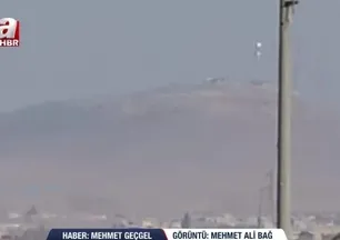 A Haber YPG mevzilerini görüntülüyor