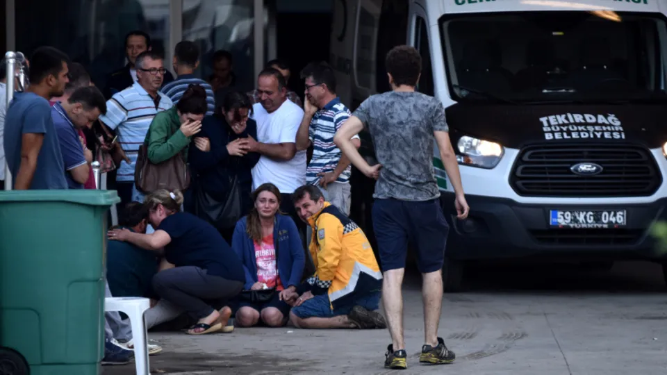 Tekirdağ Çorlu'da en acı bekleyiş
