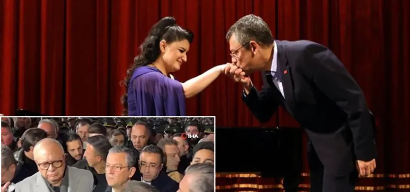 HDPKK’lı Pervin’in elini öpen Özgür Özel’e şehit cenazesinde sert tepki: Özgür dışarı!