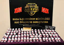 İzmir'de 5 bine yakın uyuşturucu hap ve pompalı tüfek ele geçirildi