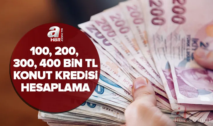 0,99 faiz 100.000 - 200.000 - 300.000 - 400.000 TL konut kredisi hesaplama: Aylık taksit ve toplam geri ödeme ne kadar? 1
