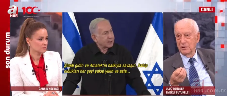 Gazze katliamı ne zaman duracak? Emekli Büyükelçi A Haber'de anlattı: Netanyahu'nun derdi vadedilmiş topraklar 7