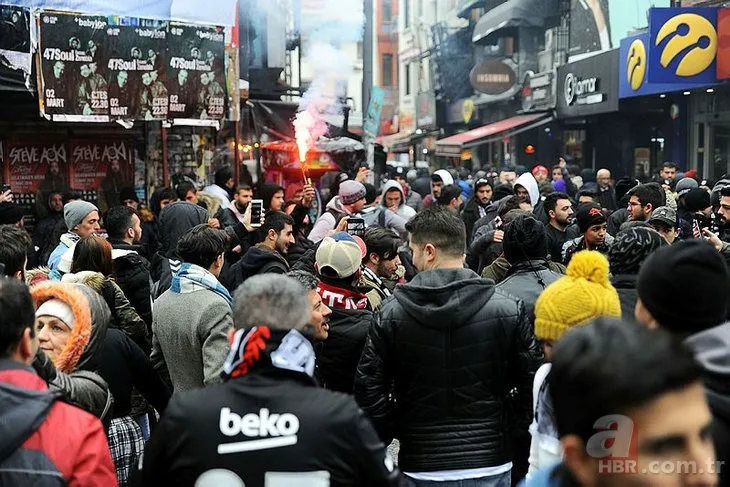 Taraftarlar Beşiktaş-Fenerbahçe derbisine hazır
