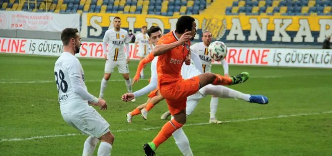 Başakşehir Ankaragücü’nü 2 golle geçti