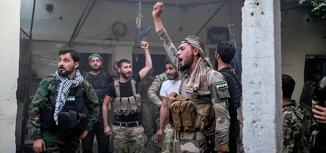 Suriye Milli Ordusu’na yüzlerce yeni asker katıldı
