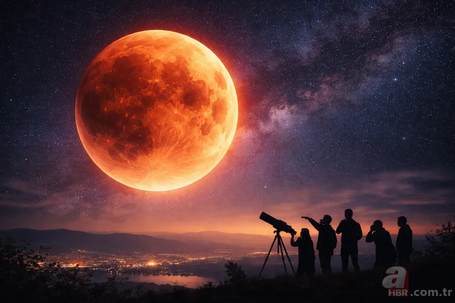 Nadir görülen doğa olayı için geri sayım! 2026 Kanlı Ay tutulması Türkiye’den görülecek mi? 6