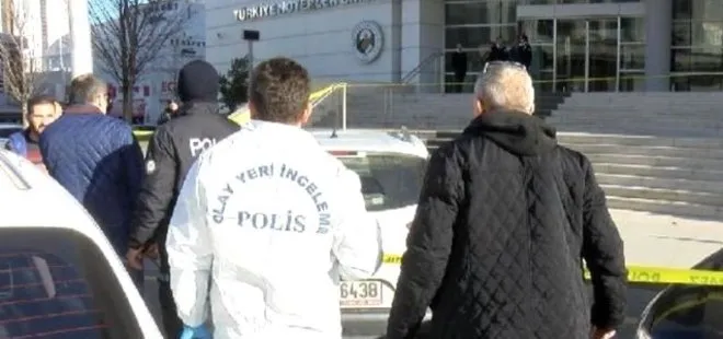 AK Parti Genel Merkezi önünde silah sesleri! Gözaltına alındı...
