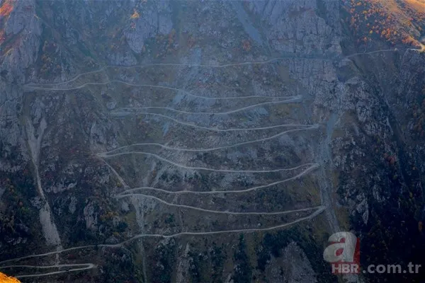 Dünyanın en tehlikeli yolu Türkiye'de! Yapımı 132 yıl sürdü 17