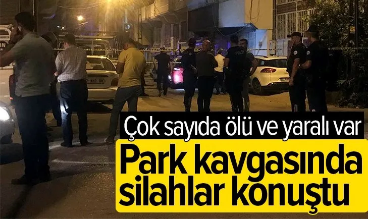 Gaziantep’te park kavgasında silahlar konuştu! Çok sayıda ölü ve yaralı var