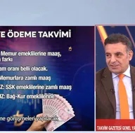 Emekliye ödeme takvimi!