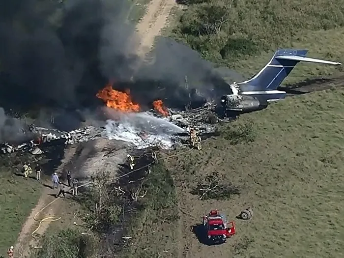 ABD’de korkunç kaza: Alev topuna dönen uçaktan 21 kişi sağ çıktı