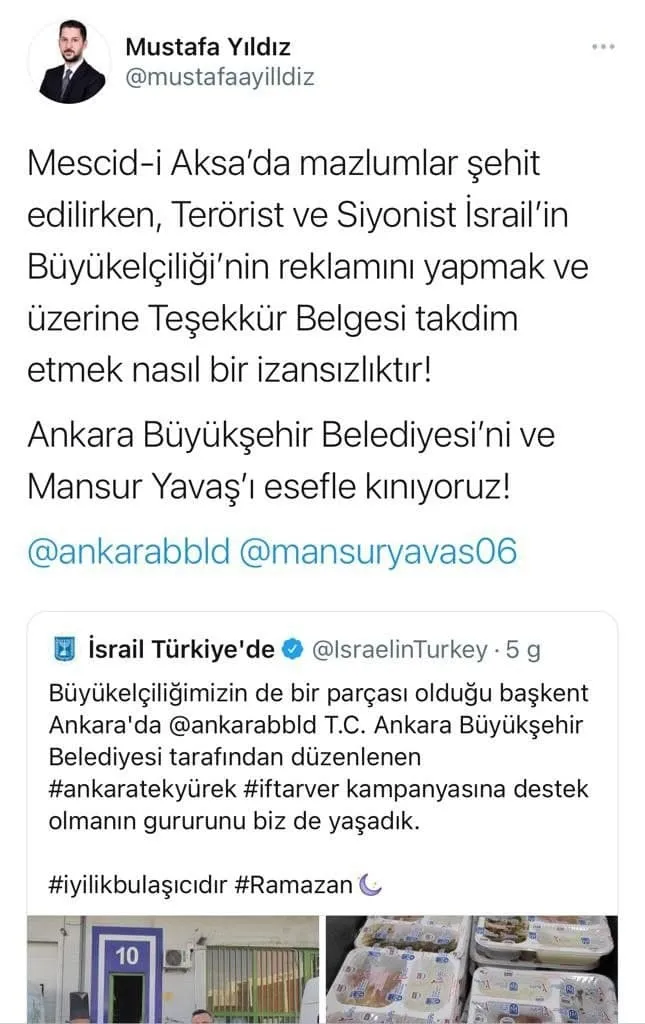 Mansur Yavaş yönetiminden İsrail Büyükelçiliği'ne teşekkür belgesi! Tepki yağıyor: Acilen aldığınız parayı iade ederek geri çekin - 10