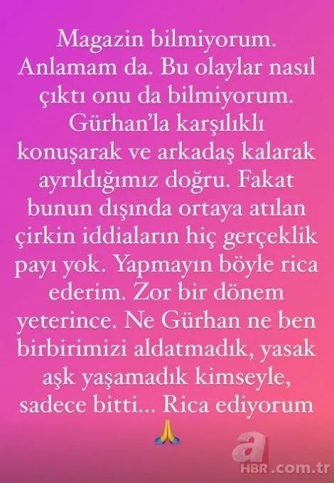Merve Dizdar ve Gürhan Altundaşar ayrılığının nedeni ortaya çıktı! 4