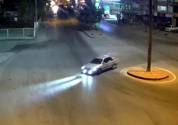 Drift yapan sürücüye 5 bin TL ceza
