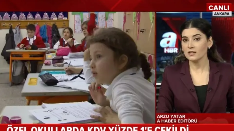 Özel okullarda KDV indirimi!