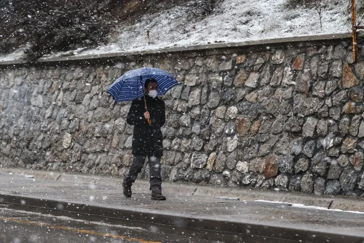 Son dakika: Ankara’da kar sürprizi! Beyaz örtüyle kaplandı