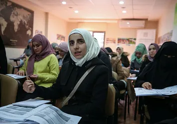 KADEM'den Suriyeli kadınlara büyük destek