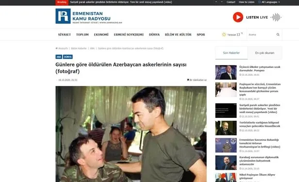 Ermeni basını Serdar Ortaç'a saldırdı! Skandal habere imza atıldı - 1