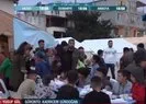 Depremzedeler için MinikaGO çadırlarında iftar