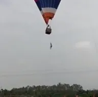 Uçan balonda feci ölüm
