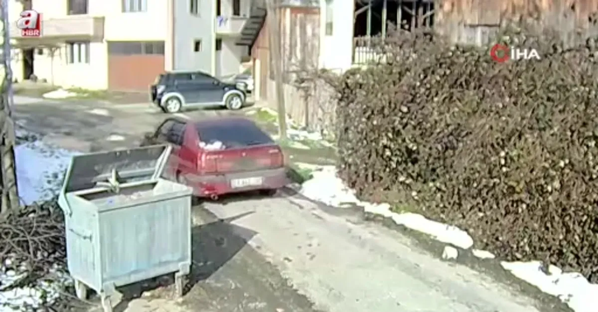 Köpeği ezen sürücü yakalandı