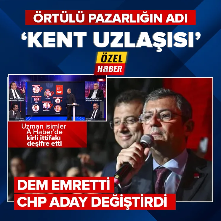 Örtülüden açığa geçen ittifakın adı ‘kent uzlaşısı’!