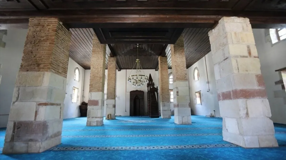Ordu'da 600 yıllık caminin restorasyonu tamamlandı