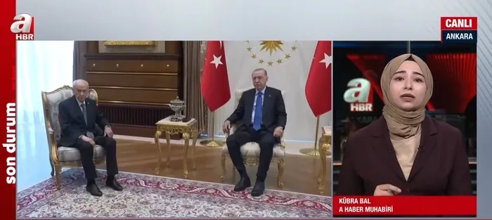 Beştepe’de önemli zirve! Başkan Erdoğan MHP lideri Bahçeli ile görüştü