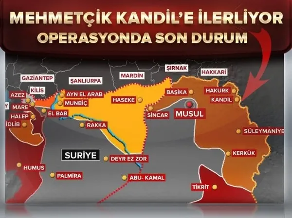 Kandil yolunda kritik nokta ele geçirildi - 1