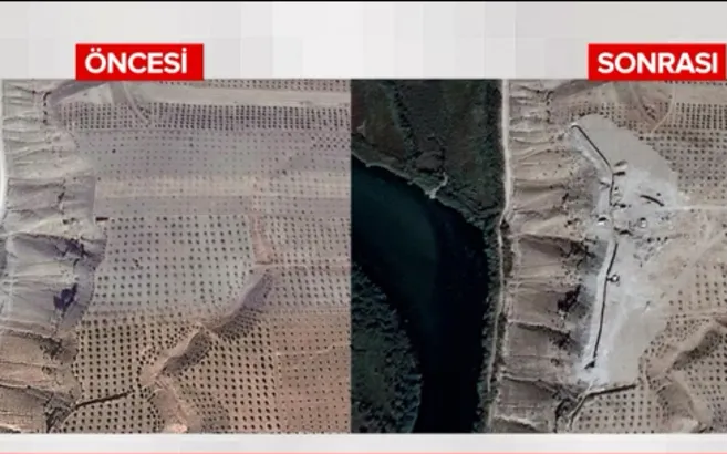 İşte Fırat'ın doğusundaki terör hendekleri