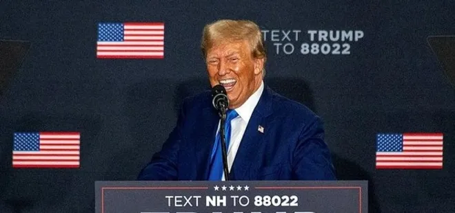 Trump kürsüde terör destekçisi Biden ile kafa buldu: Bu adam bunak!