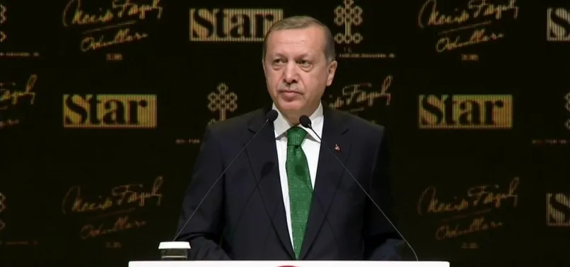 Erdoğan, Necip Fazıl Ödül Töreni'nde konuştu