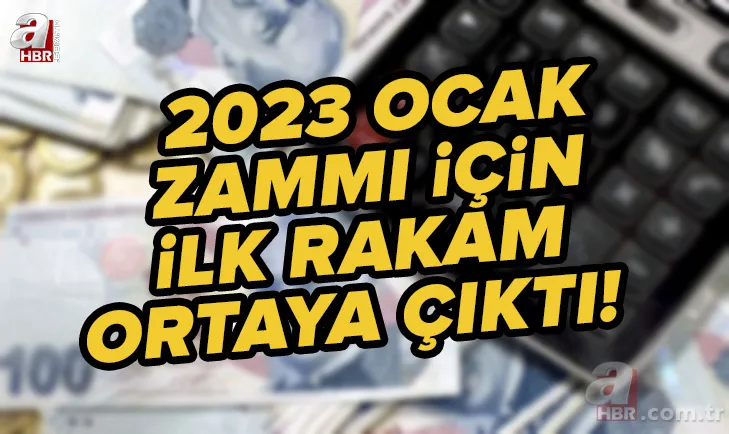 Ocak zammı için ilk rakam ortaya çıktı! Memur ve emeklileri yakından ilgilendiriyor! 2023 Ocak zammı ne kadar olacak? 1