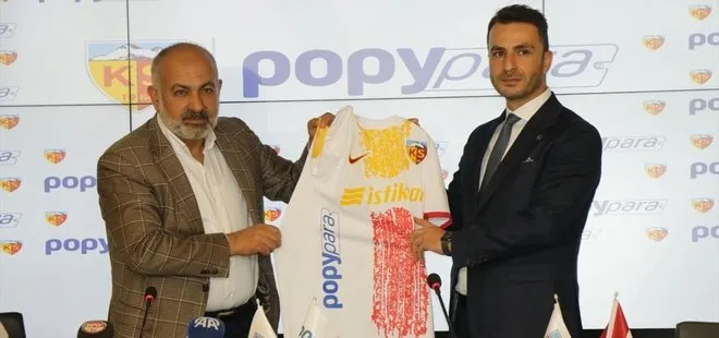 Popy Para, Kayserispor’a Sponsor Oldu