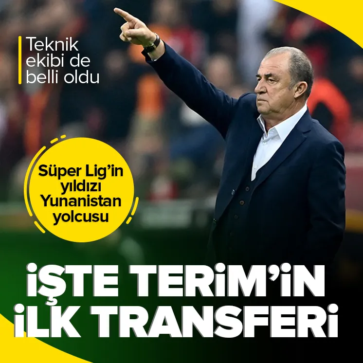 Terim’in Panathinaikos’taki ilk transferi belli oldu