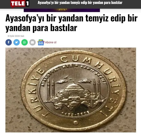 Ayasofya kararına temyiz iddiası yalan çıktı