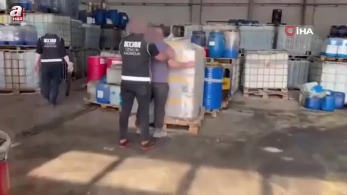 613 ton kaçak akaryakıt ele geçirildi