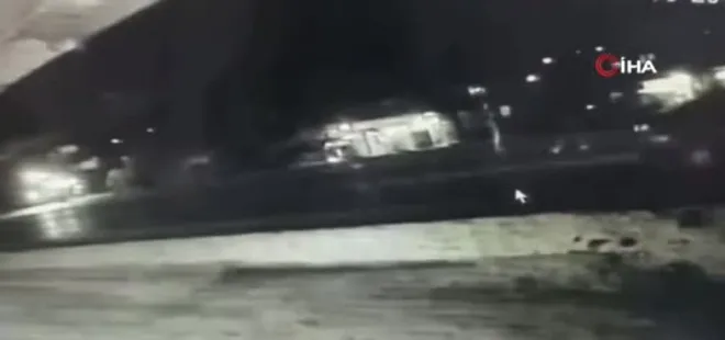 Muğla'da feci kaza kamerada! Tır yayaya çarptı