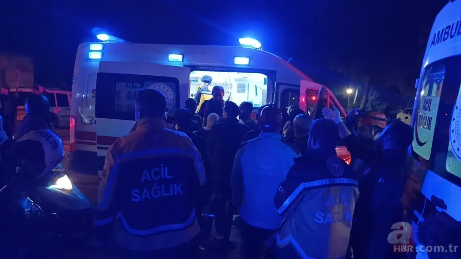 Piknik tüpü bomba gibi patladı! Duvar yıkıldı: Anne ve 3 çocuk yaralandı 6