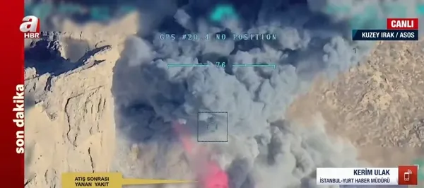 Irak'ın kuzeyindeki Asos'a yapılan operasyonun detayları ortaya çıktı! 10'dan fazla hava aracı kullanıldı - 1