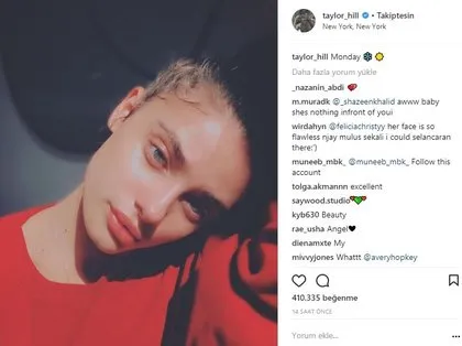Ünlülerin Instagram paylaşımları - 05-12-2017