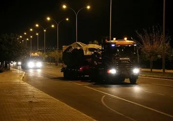 TSK'dan Suriye sınırına askeri sevkiyat