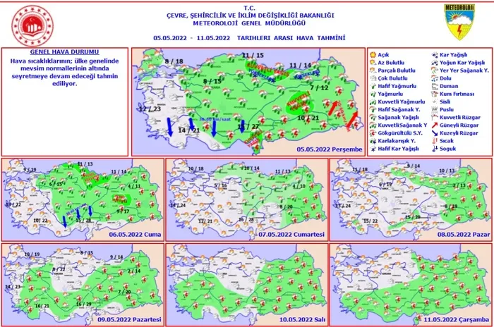 Son dakika: Meteorolojiden o iller için flaş kuvvetli yağış uyarısı! İstanbul, Ankara ve İzmir'de hava nasıl olacak? - 6