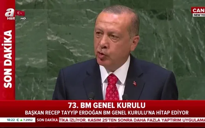 Başkan Erdoğan'dan BM Genel Kurulu'nda tarihi mesajlar