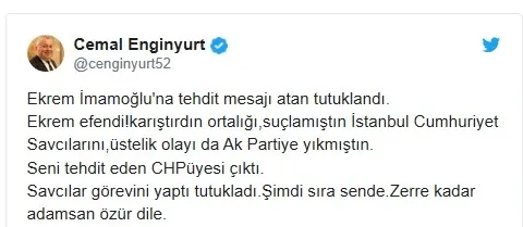 Ekrem İmamoğlu'nun "tehdit" tezgahı boşa çıktı! "AK Parti'den özür dile" - 5