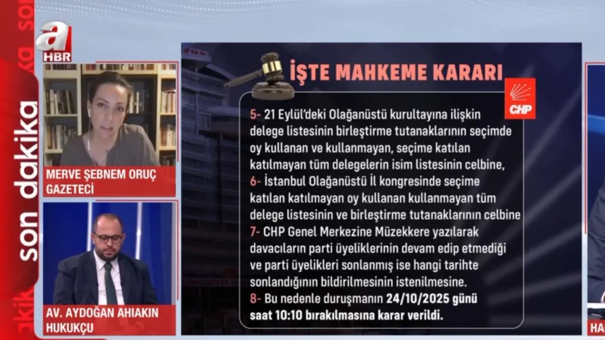 CHP kurultay davası ertelendi! CHP’nin kurultayı ne olacak?