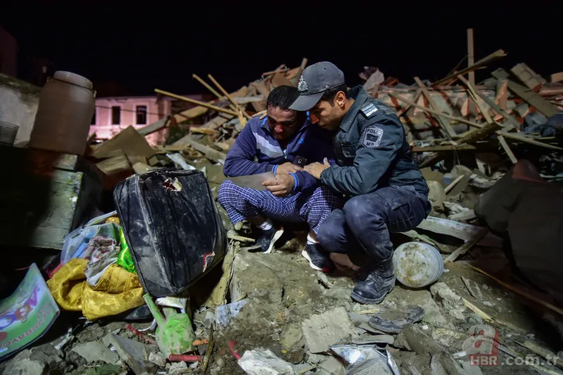 Terör devleti Ermenistan sivilleri uykularında vurdu! Hasar gün ağarınca ortaya çıktı 21