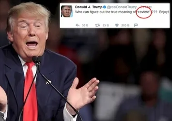 Dünya Trump'ın mesajındaki bu kelimeyi konuşuyor