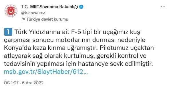 konyada-askeri-ucak-nereye-dustu-konyada-son-durum-ne-pilotun-saglik-durumu-nasil-konyada-dusen-ucagin-modeli-1670323230541.jpg Konya'da askeri uçak nereye düştü? Konya'da son durum ne? Pilotun sağlık durumu nasıl? Konya'da düşen uçağın modeli ne? - 1